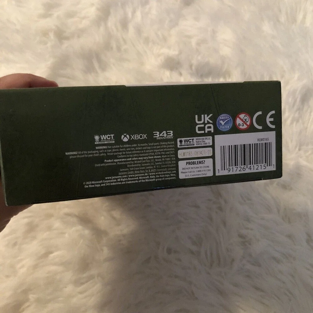 New HALO Master Chief with Assault Rifle Series 2 1 Set Toy